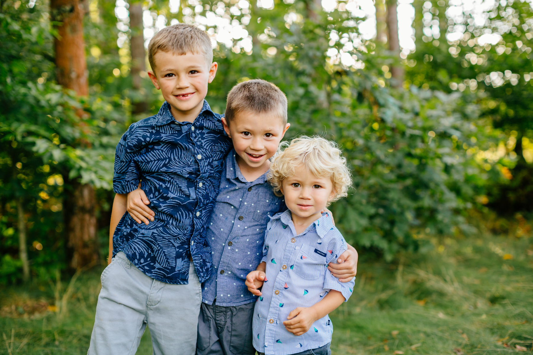 Family photos at Riley Trails in Holland, Michigan