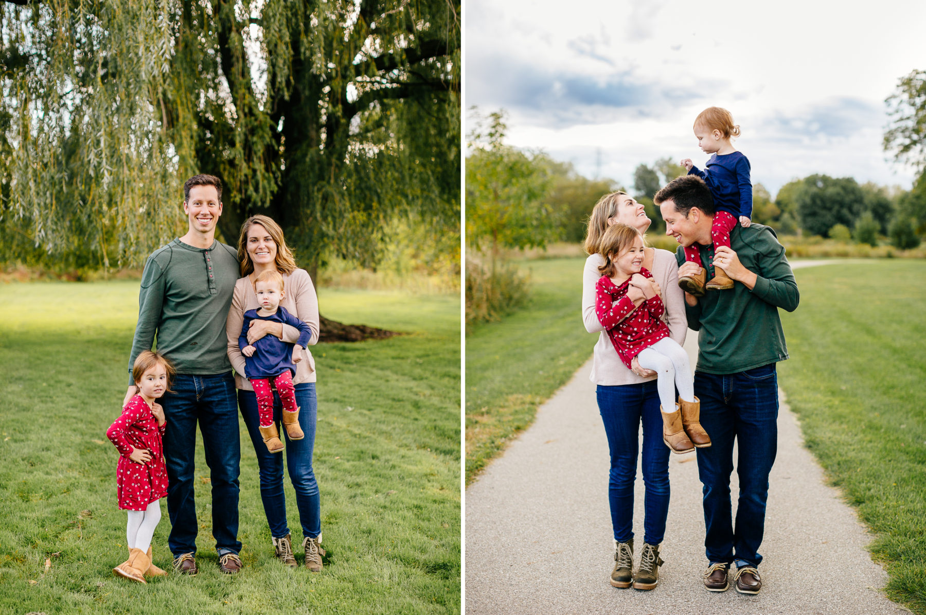 Family photos in Zeeland, Michigan